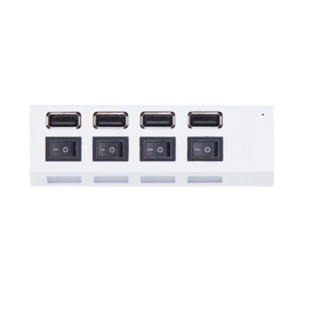 

Data Transfer Multiple Expander 4/7 Ports Usb Power Adapter With Led Lamp Switch Multi Usb Splitter Hub 1.1 Usb Hub High Quality