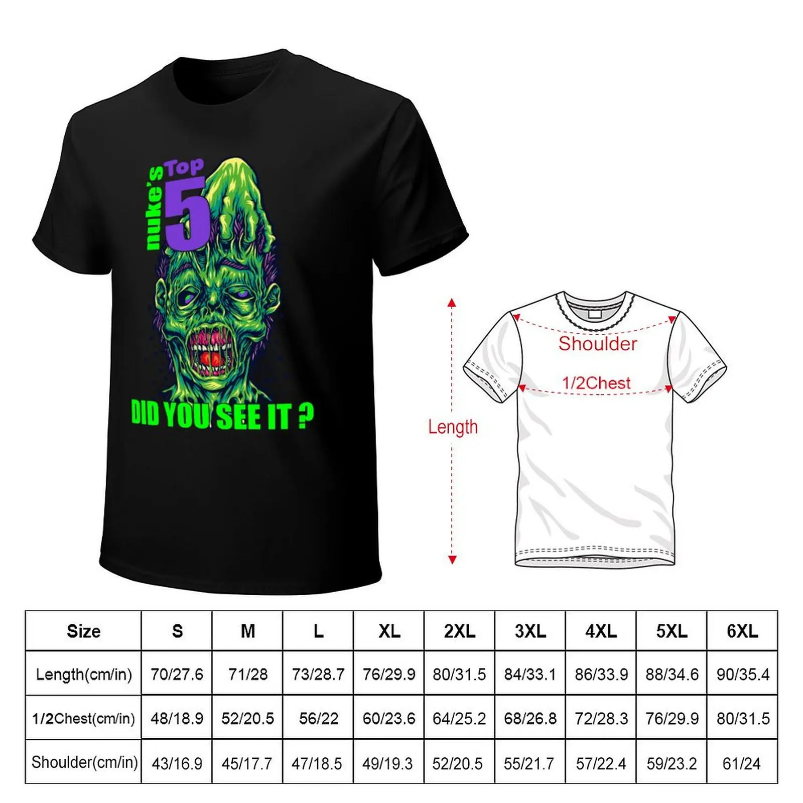 Фото Футболка Nukestop5 Merch Nukes top 5 Did You See It, дышащая, для тренировок, с коротким рукавом №2