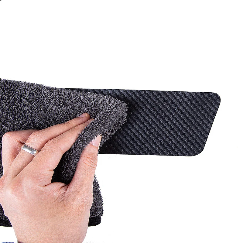 Защитная углеродная наклейка на бампер багажника автомобиля для Hyundai Tucson 2021 Accent