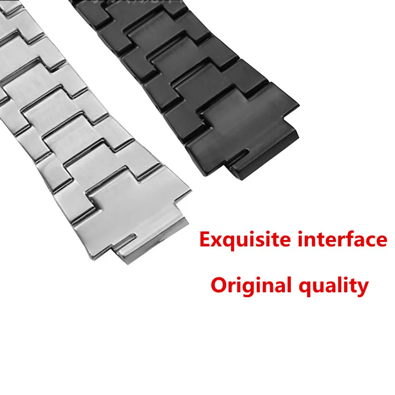 Watch accessories suitable for Casio modified G-SHOCK metal case strap GA-2100 2110 stainless steel strap