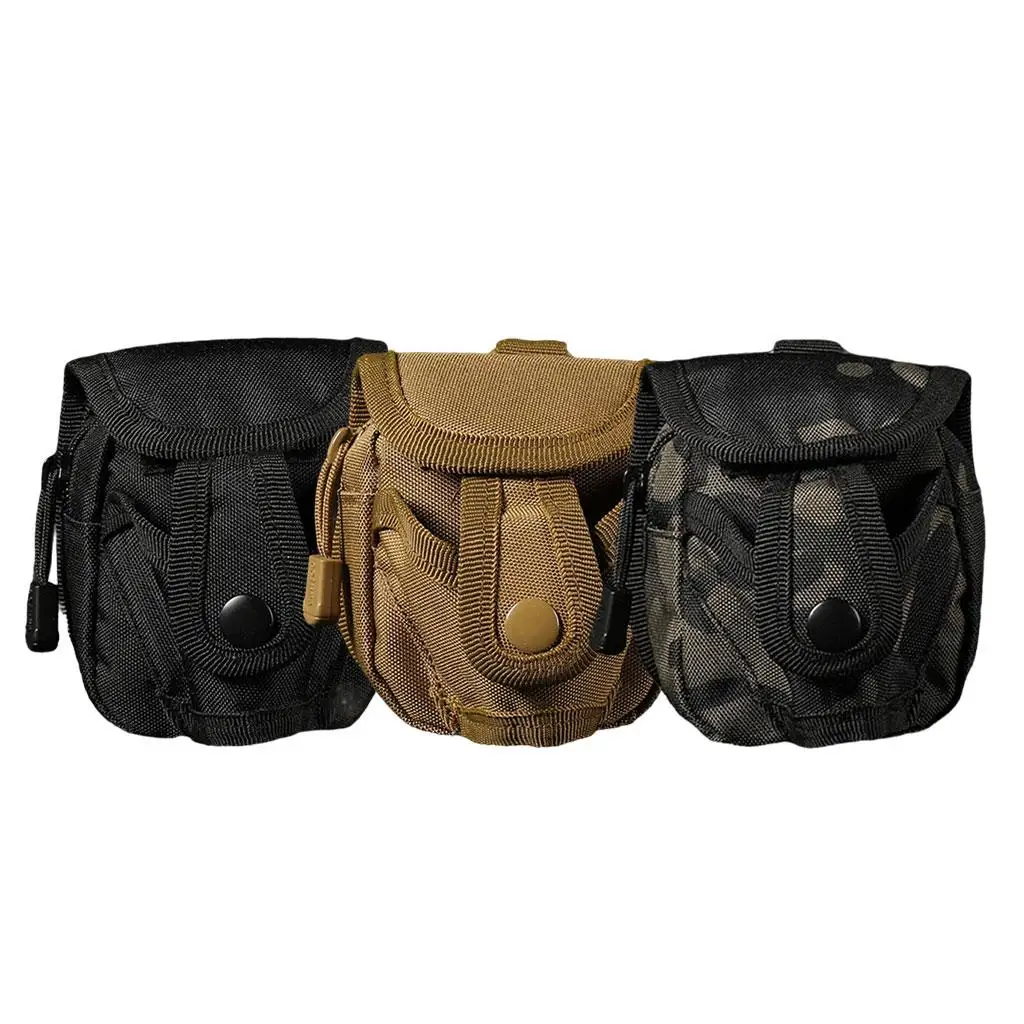 

Outdoor Game Compact Nylon Hunting Steel Balls Waist Bag Mountaineering Gadget Tool Accessories Package for Adults