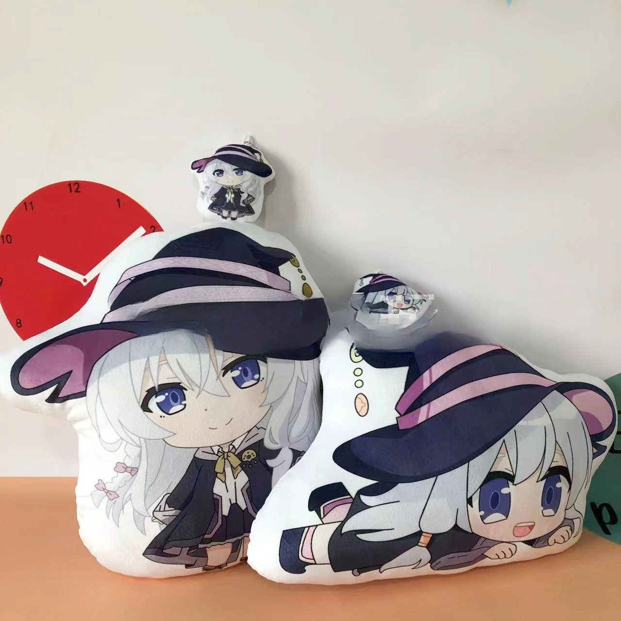 Анимационные производные мини-плюшевые подушки Elaina Kawaii рюкзак с подвеской в