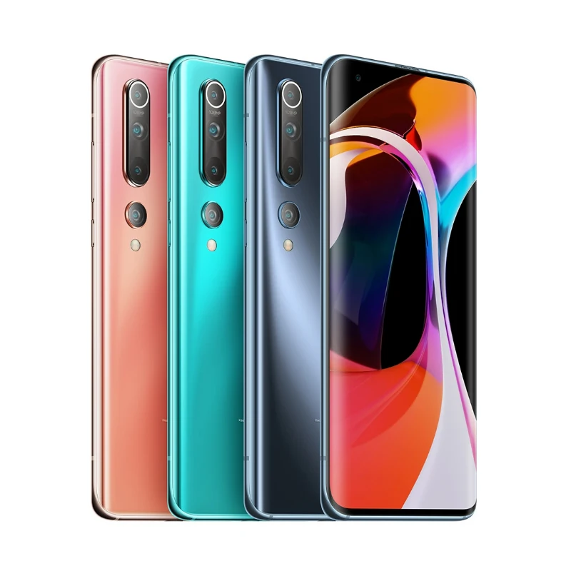 Xiaomi 10 Smartphone MI 10 100MP Snapdragon 865 Camera 4780mAh Battery MultiLink MIUI 11 5G Global Version
