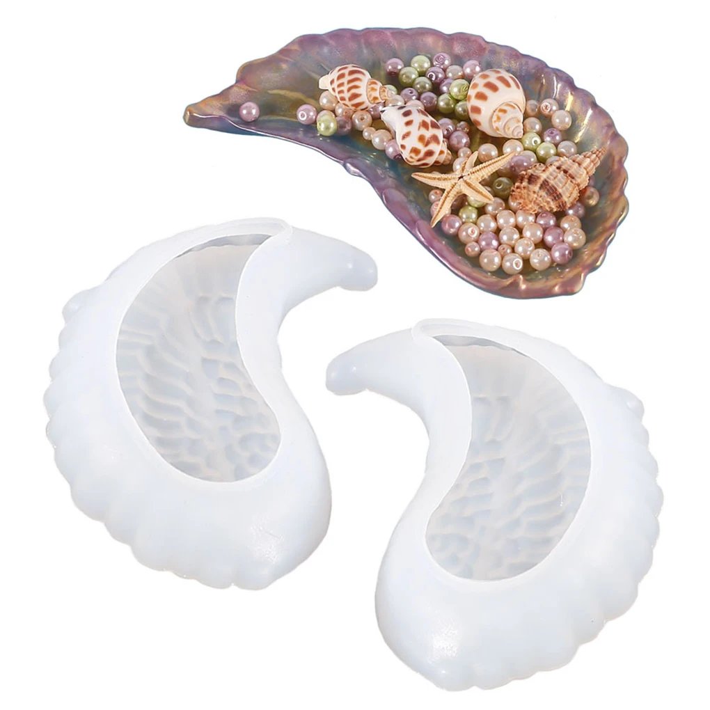 

1 Pair Wing Shape Mold Heats-resistant Tray Dish Mould Molding Tool