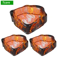 tcare 321pcs self heating waist brace support belt band tourmaline lower back supports magnetic therapy lumbar waist bandages