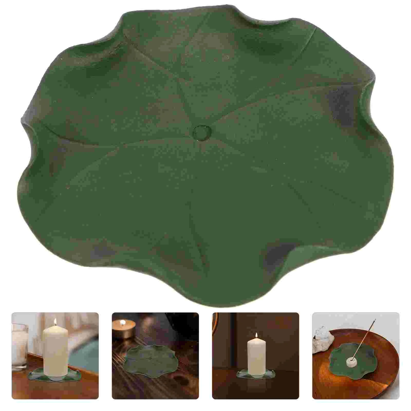 

Ceramic Holder Tray Compact Reusable Stick Delicate Burner Daily Use Desktop
