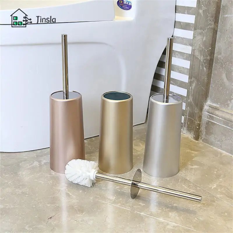

Convenient Toilet Brush Holder Non Installation Toilet Brush Set Cleaning Tools Soft Bristle Brush Long Handled Creative