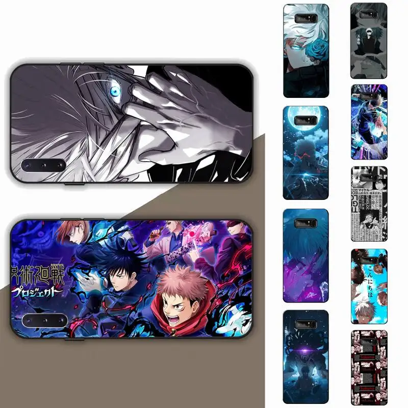 

Anime Jujutsu Kaisen Gojo Satoru Phone Case for Samsung Note 5 7 8 9 10 20 pro plus lite ultra A21 12 72