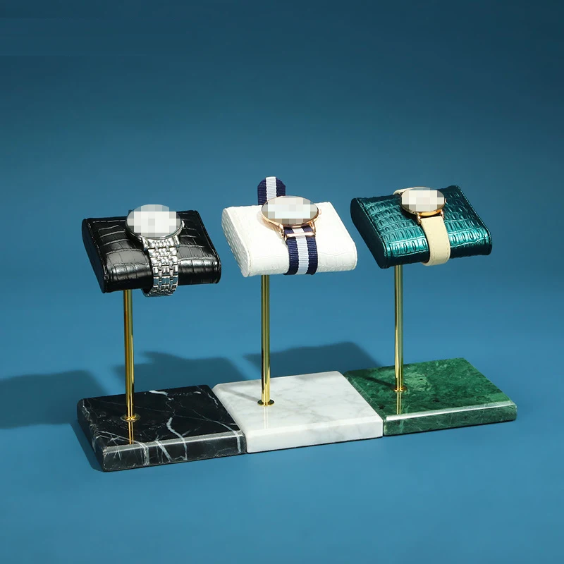 

Watch display stand marble watch stand display counter high-end watch display props storage watch stand