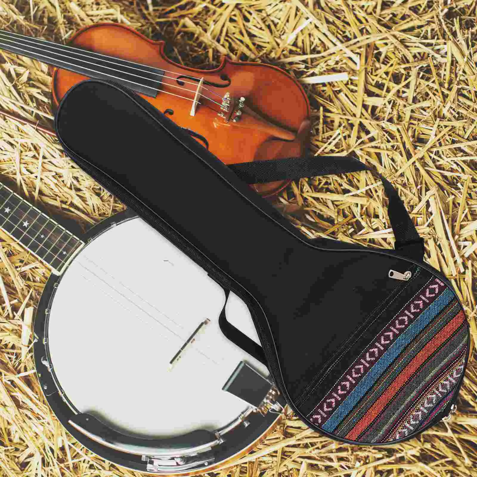 

Instrument Bag Banjo Guitar Accessories Case Non-woven Fabric Portable Carrying
