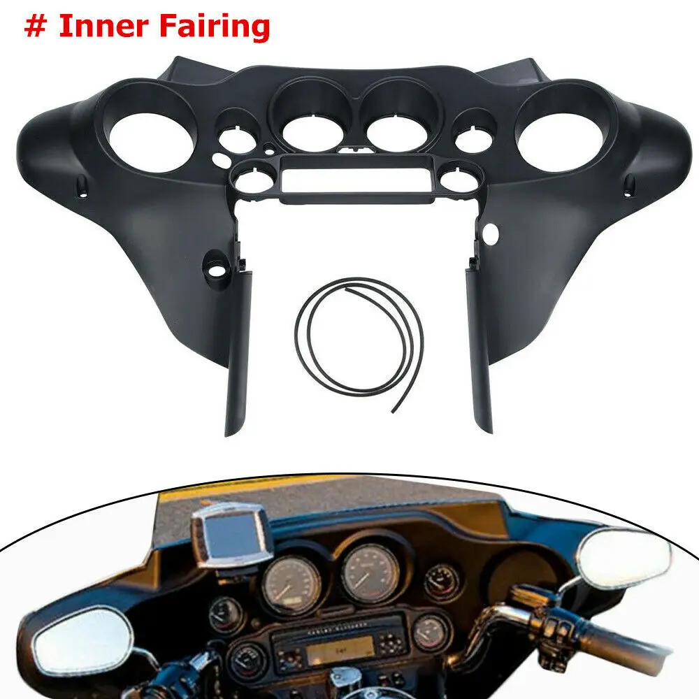 KEMIMOTO Batwing Inner Fairing Cowl Speedometer Cover For Electra Road Glide 1996-2009 2010 2011 2012 2013 New |