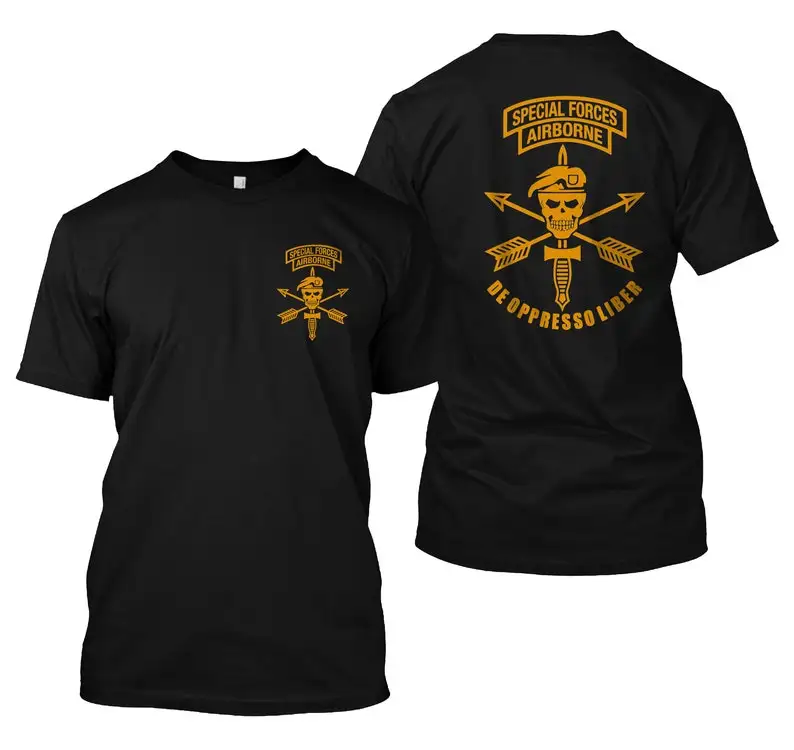 

NEW Army Special Forces Airborne De Oppresso Liber T-Shirt