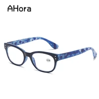 ahora vintage retro reading glasses women men elegance presbyopia eyeglasses rectangular frame eyewear with diopter 1 0 to 4 0