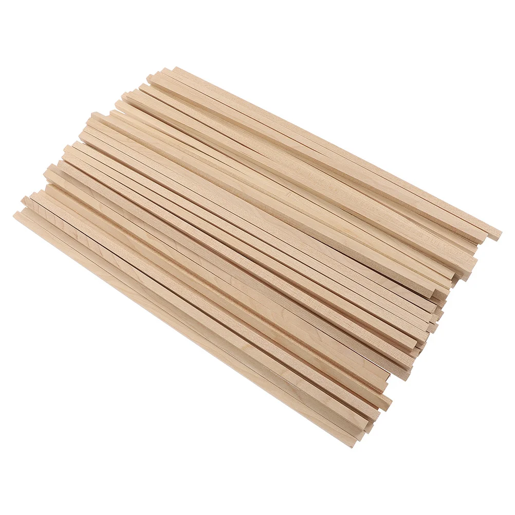 

Sticks Stick Dowel Wooden Wood Square Craft Unfinished Rod Hardwood Diy Ice Popsicle Rods Crafts Birch Twigs Treat Natural Cakes