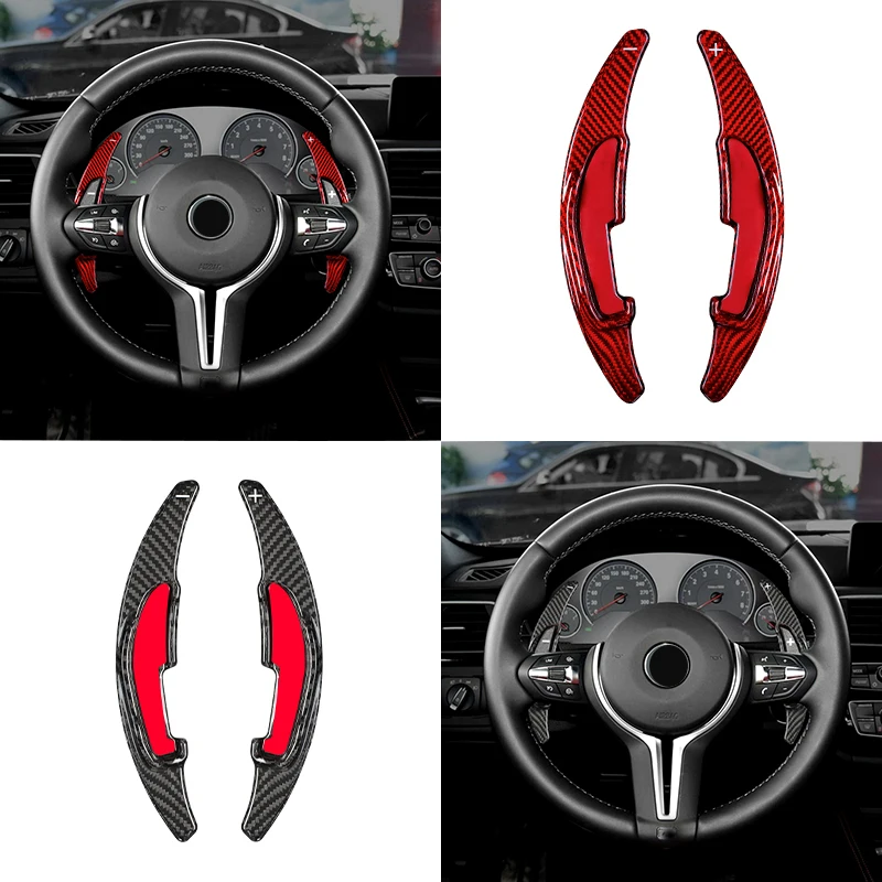 Кованое углеродное волокно автомобильный интерьер рулевое колесо лепестки