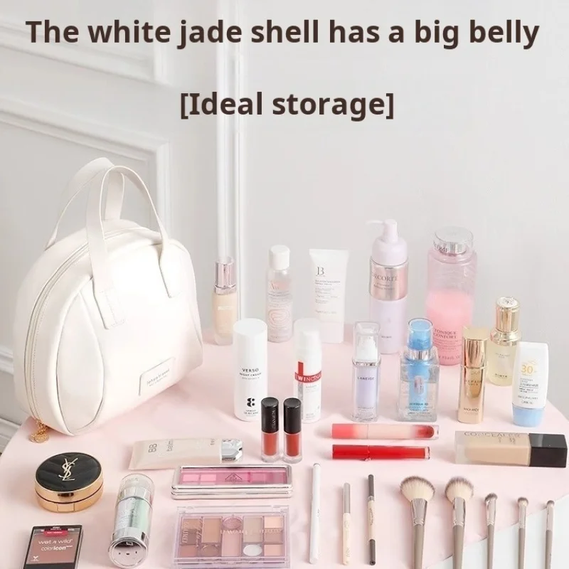 Портативная косметичка Highvalue вместительная Водонепроницаемая Сумочка чехол для