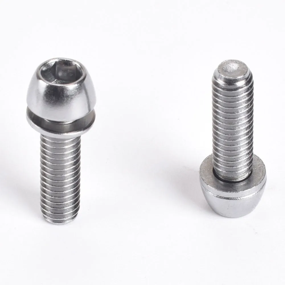 

Mount Stem Bolts High Strength High-precision Steel Parts Repair Screws Set 6pcs Cycle Durable High Quality New