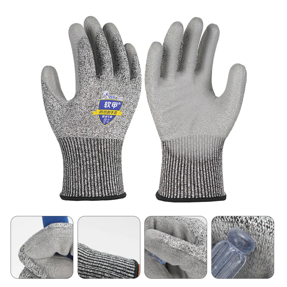 

Рабочие защитные режущие перчатки, устойчивое к резке рабочее снаряжение, защита от ударов, высокопрочный полиэтиленовый материал, защитная ручка