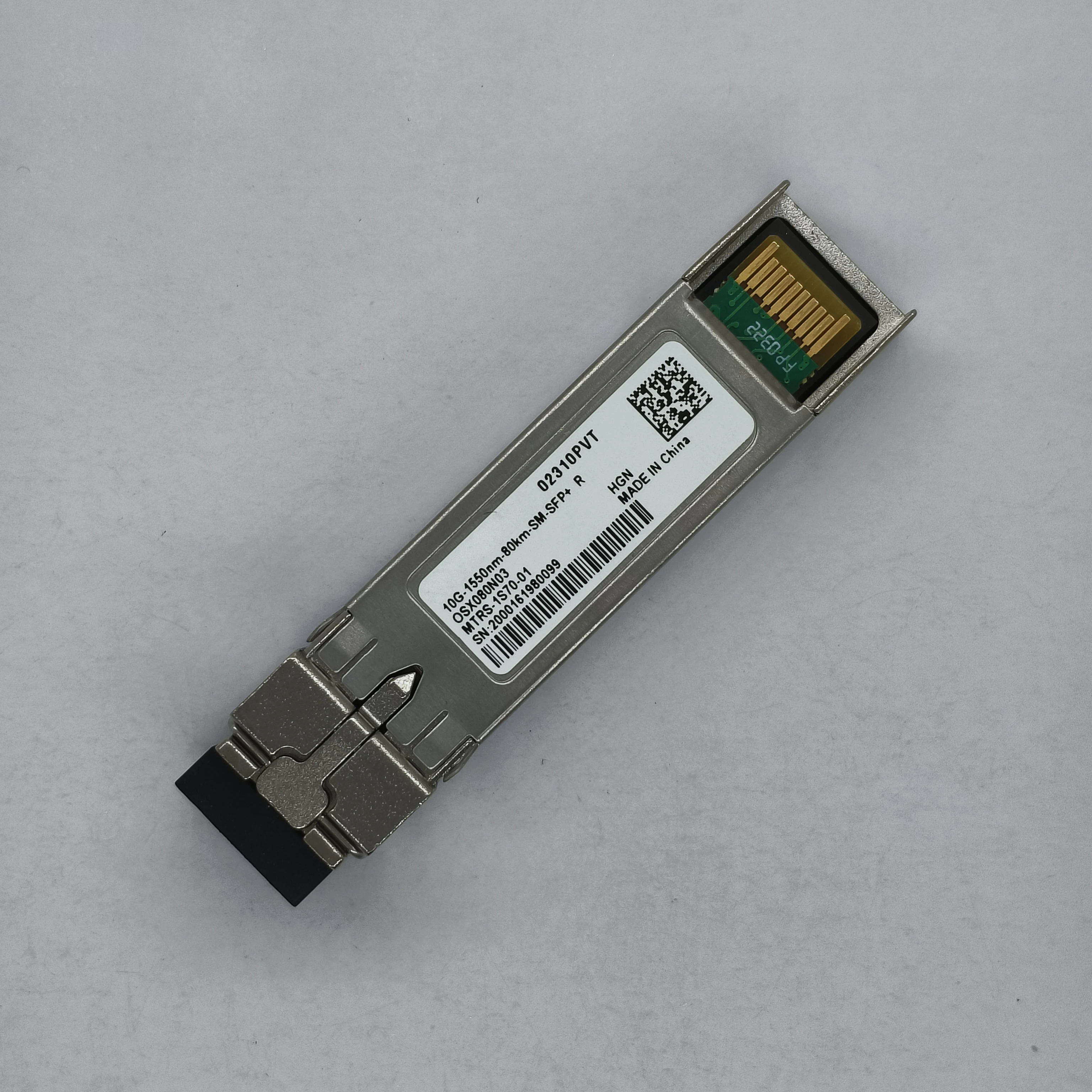 Фото Подлинный для Huawei 02310PVT 10G 1550nm 80km SMF SFP + HNG OSX080N03 MTRS-1S70-01 Дуплексный LC оптический модуль приемопередатчика №1