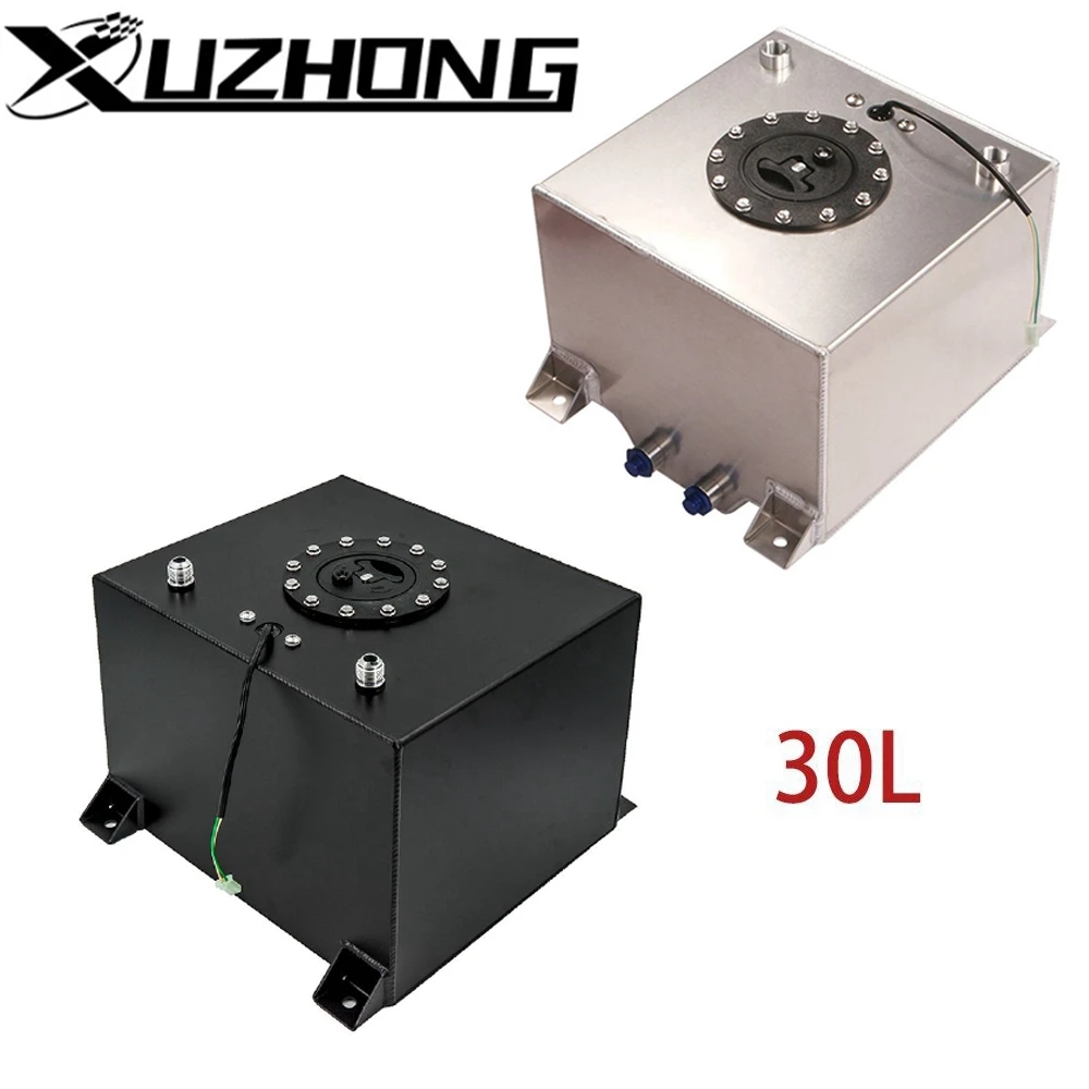 

Universal 30L Aluminium Fuel Surge Tank With Cap Fuel Cell 30L With Sensor Foam Inside