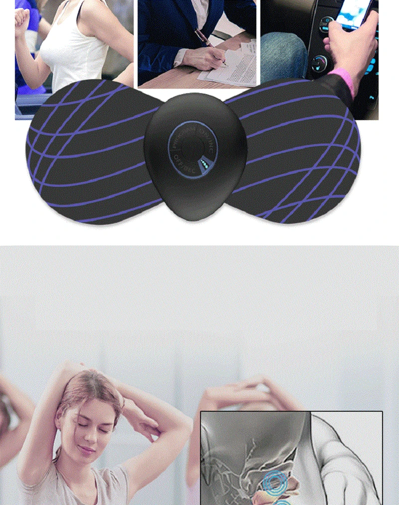 

Convenient Cervical Spine Massager Smart Cervical Spine Massager Meridian Mini Massager Shoulder And Neck Paste