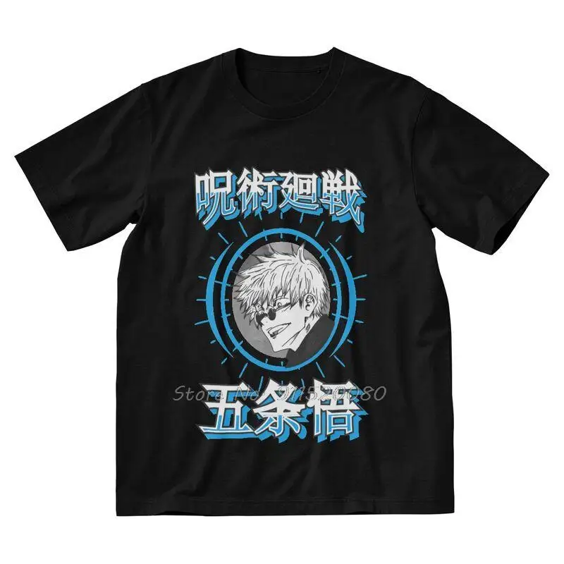 

Футболка мужская с короткими рукавами, уличная одежда из хлопка с Аниме Манга, аттору годзо джуютсу кайзен, уникальная одежда в стиле Харадз...
