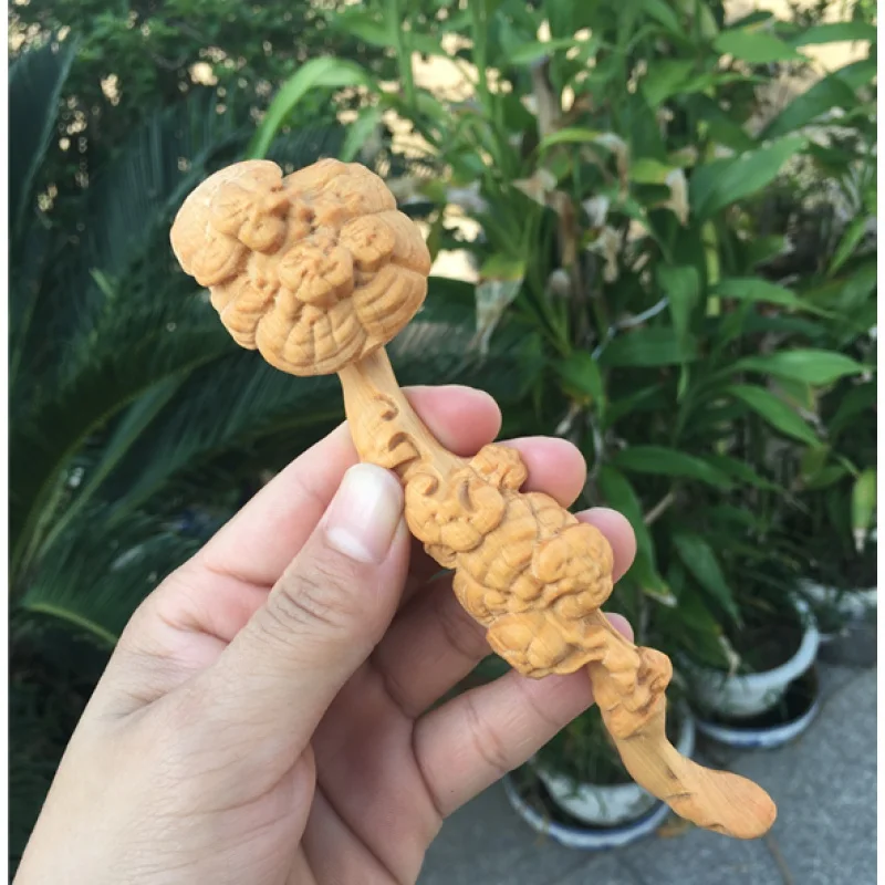 

Оригинальная ручная резьба по дереву, Ganoderma Lucidum