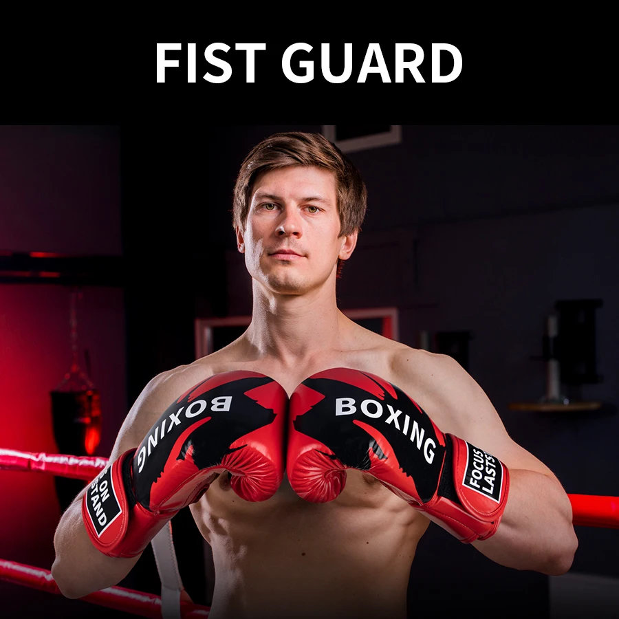 Перчатки для кикбоксинга мужчин и женщин ПУ карате Муай Тай Guantes De Boxeo Бесплатная