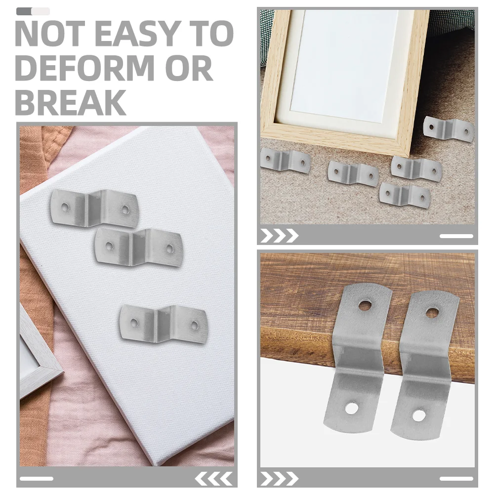 Дверные зажимы серебристого цвета из железа