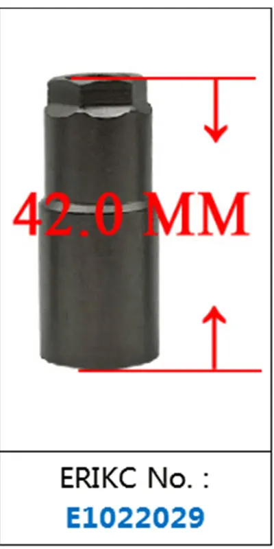 

ERIKC Крышка форсунки Common Rail E 1022001 Соединительная гайка форсунки распылителя E 1022002 E 1022003 41,5 мм 42 мм для инжектора DENSO