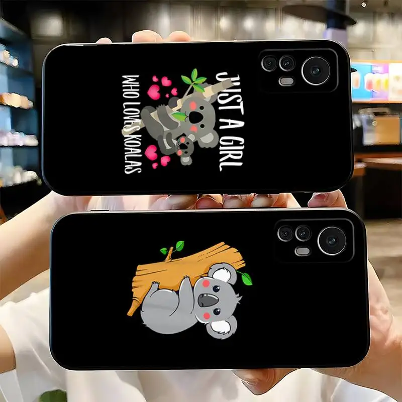 

Cute Cartoon Animal Koala Phone Case Funda For Redmi Note 9 8 11 10 11e 10T 9S 8T 7 7A 8A 9A Pro Plus Shockproof Design Cover