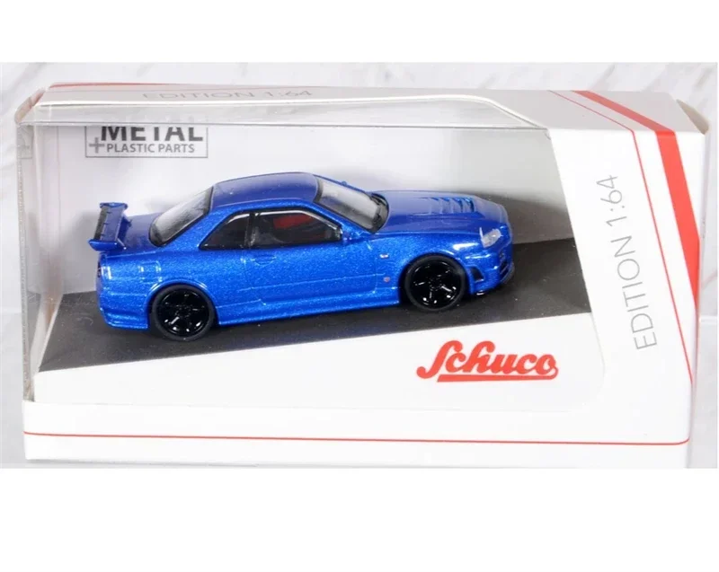 Литая модель автомобиля Schuco 1:64 Nismo R34 GT-R Z-tune