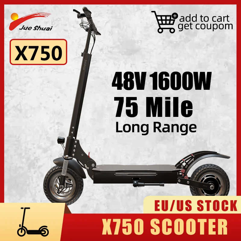 

Electric Scooter 1600W Powerful Motor Scooter Electric 75KM Long Range E Scooters 60KM/H Foldable Waterproof Design for Adults