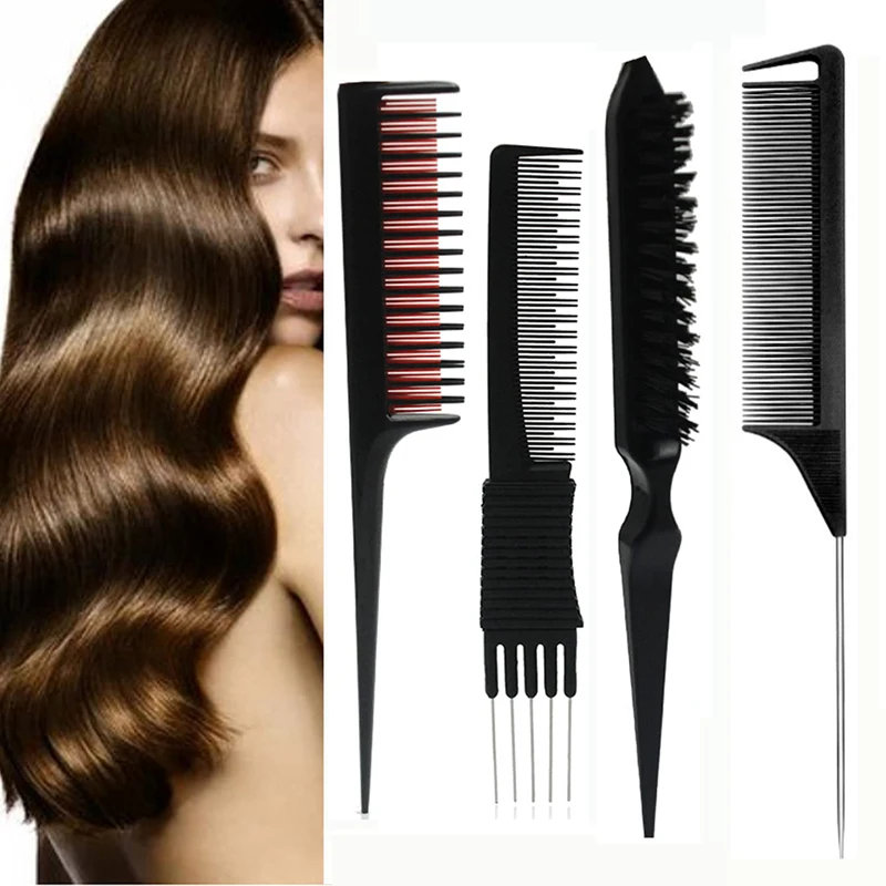 

4 шт., антистатические расчески для волос, для мужчин и женщин