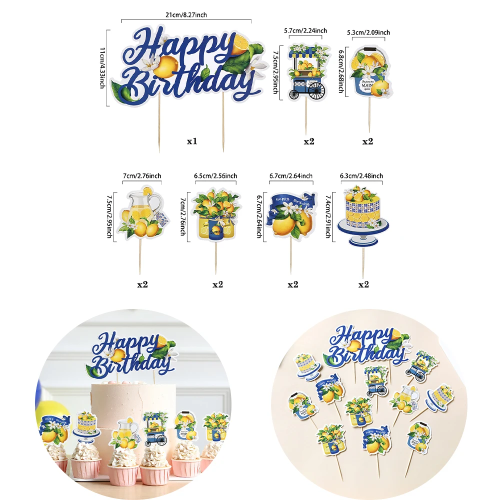 

Лимонный баннер для дня рождения