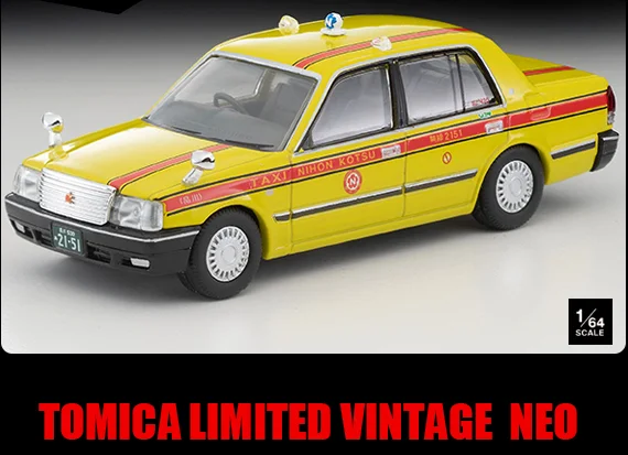 

Tomytec TLV 1/64, Корона такси, литая модель автомобиля, коллекция, ограниченный выпуск, хобби-игрушки