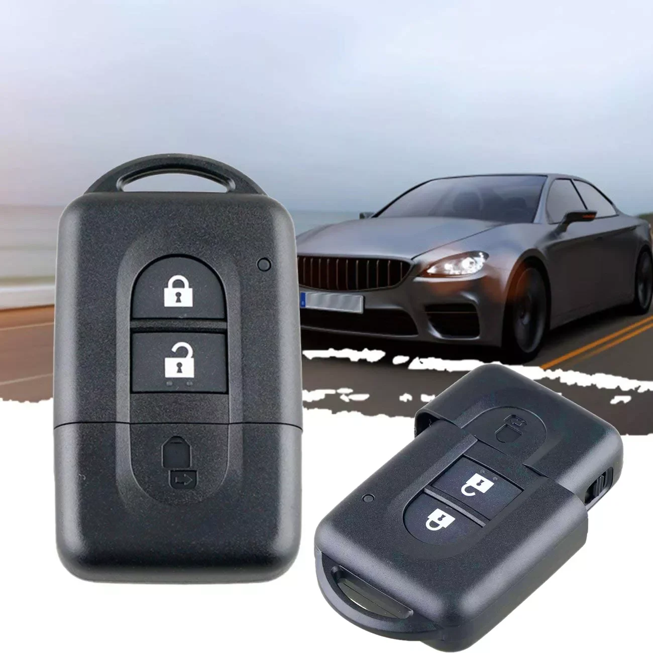 

New Replacement Remote Key Fob Smart Case for Nissan Qashqai X-Trail MICRA Note Pathfinder Car Key Shell case