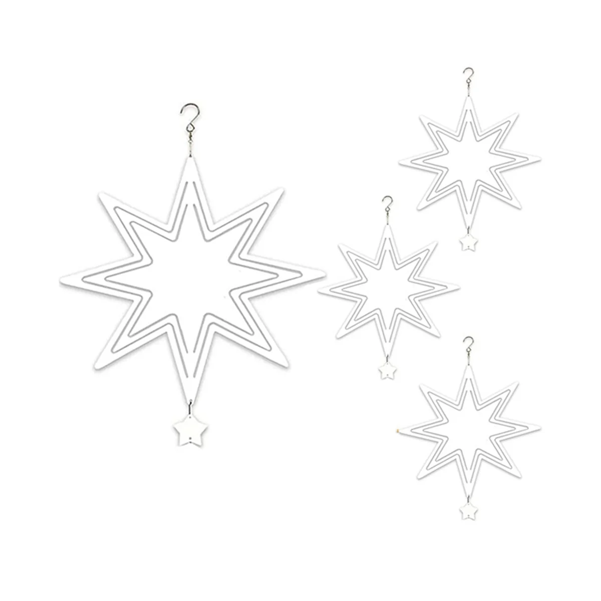 

4 Pack 8 Inch Sublimation Wind Spinner Blanks 3D Aluminum Metal Wind Sculpture Kinetic Spinners for Yard and Garden