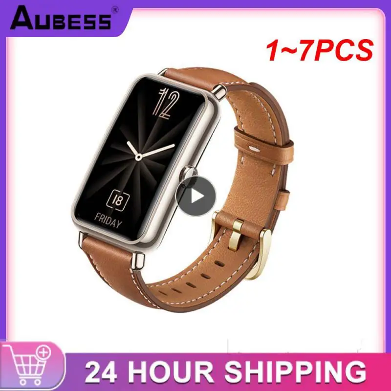 

1-7 шт., кожаный ремешок для наручных часов