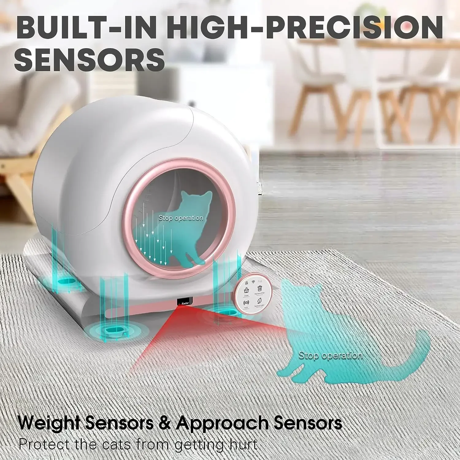 Автоматический умный кошачий туалет