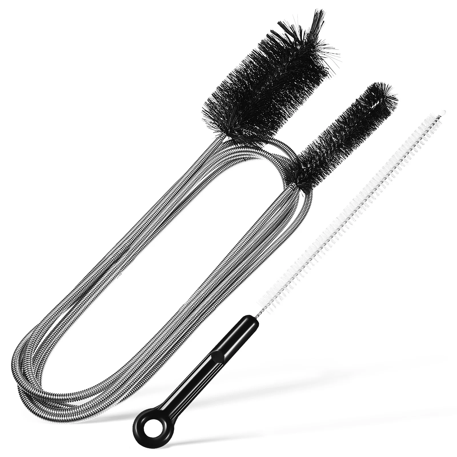 

Pipe Cleaner Brush Stainless Steel Tube Cleaning Brush for Kitchen Bathroom Shower Refrigerator Drain Dredge Unblocker