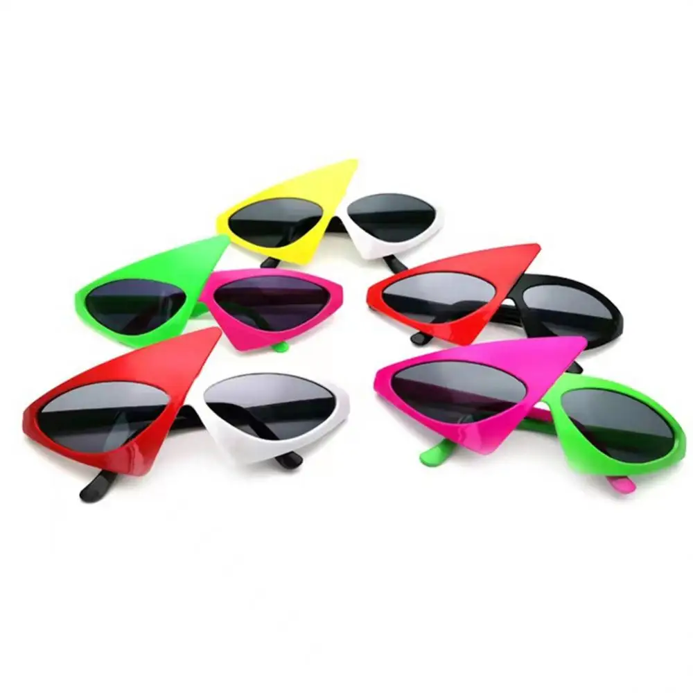 

Party And Holiday Sunglasses Durable And Durable Triangular Sunglasses Clear And Bright Pc Material Glasses Heteromorphic Mirror