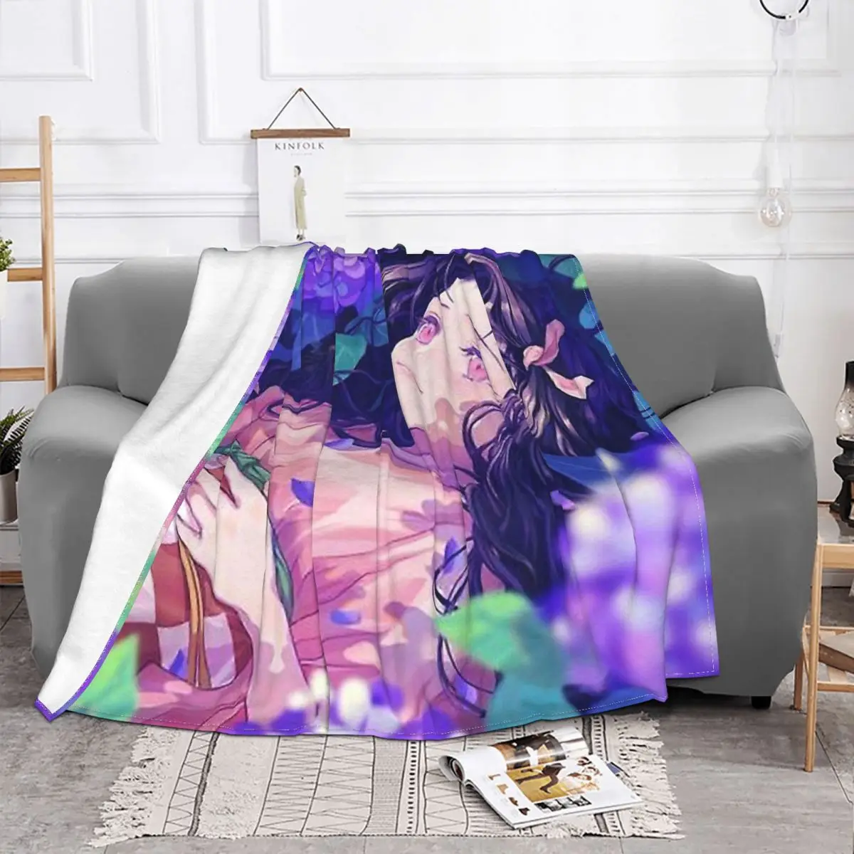 Shinobu Dororo фантазия экшн анимация ТВ сериал одеяло плюшевые многофункциональные