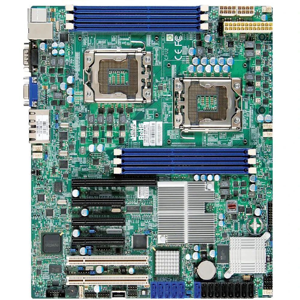 Семейная материнская плата для супермикро сервера процессор Xeon 5600/5500 серии SATA2