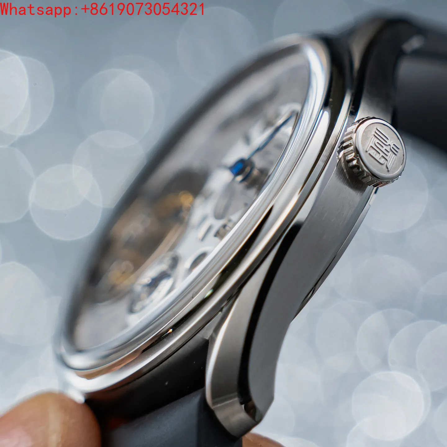 Фото Мужские повседневные механические часы The Great Qin Empire Jichen 008 Limited Meteorite Disc Cal 8325x Tourbillon №4