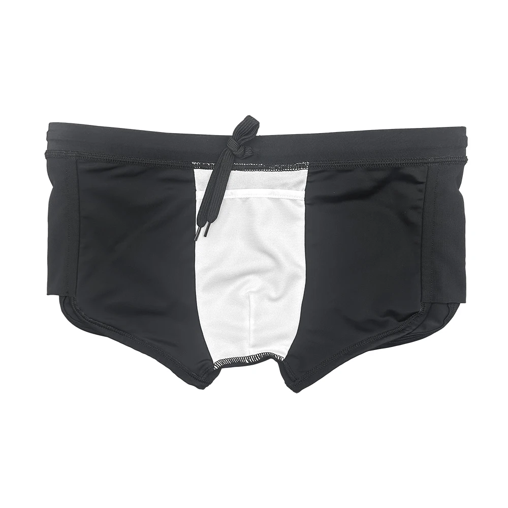 Сексуальные мужские плавки однотонные нейлоновые купальные костюмы для