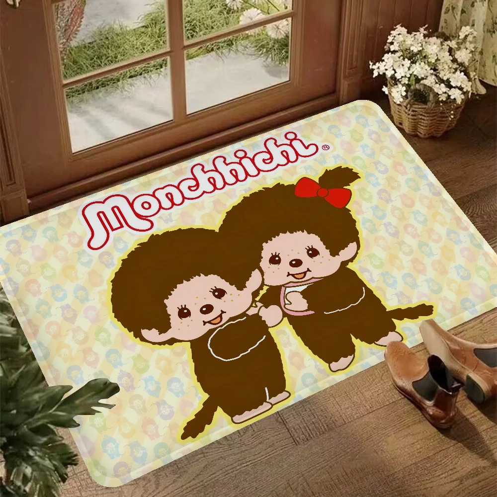 Противоскользящий Ковер Из Полиэстера В Современном Стиле M-monchhichi Для Гостиной