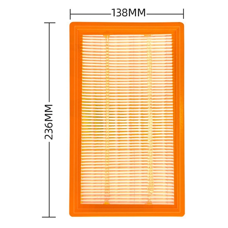 Фильтр для уборки дома подходящий фильтра пылесоса Karcher NT25 NT35 NT45 NT55 NT611