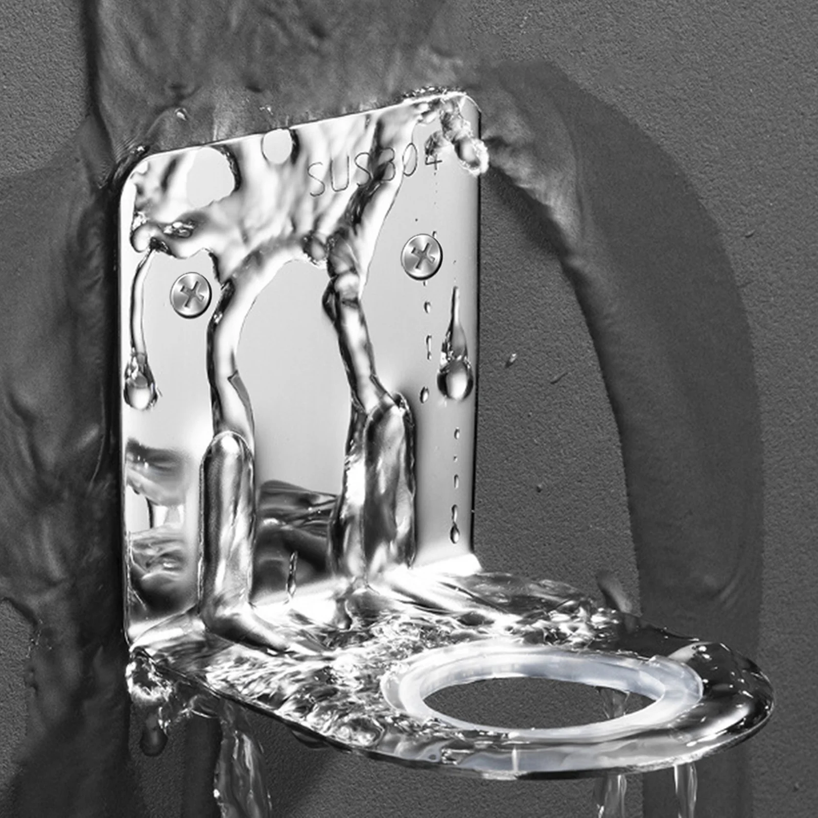 Настенный дозатор для мыла и душа из нержавеющей стали |