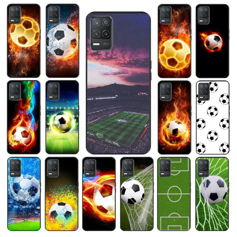 

Football Sport Field Court Phone Case for OPPO Realme 8 7 6 6Pro 7Pro 8Pro 6i 5i Realme C3 C21 C21Y C11 C15 C20 C25 X3 SuperZoom